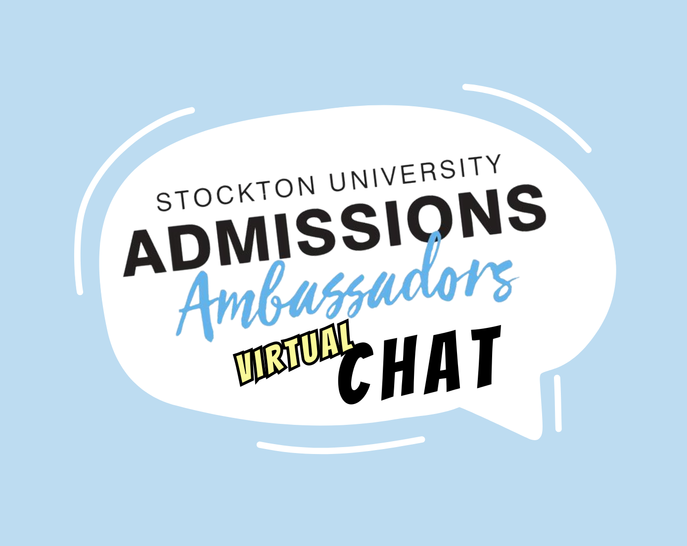 admissions ambassador virtual chat