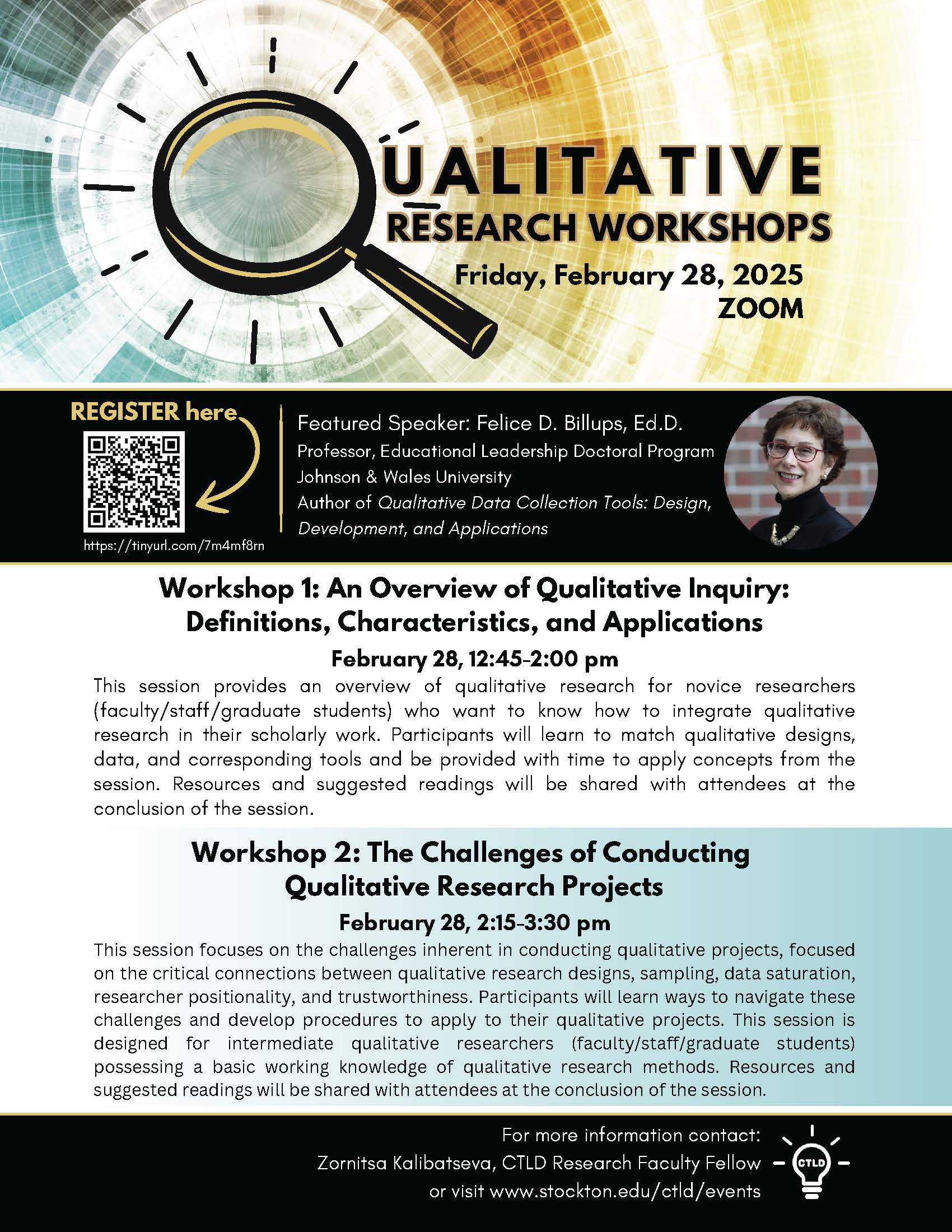 Qualitative Research Sessions - February 28