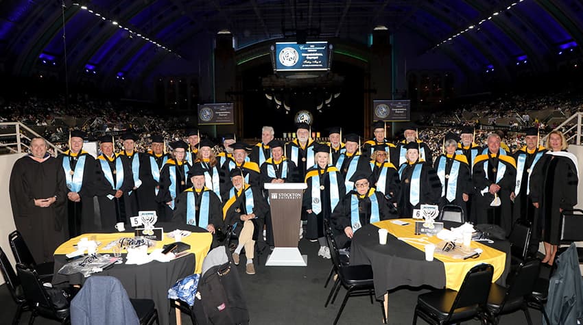 Golden Ospreys at 2026 Commencement ceremony