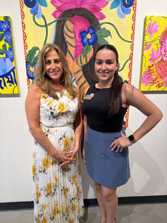 Susan Adelizzi Schmidt and Laura Leonel