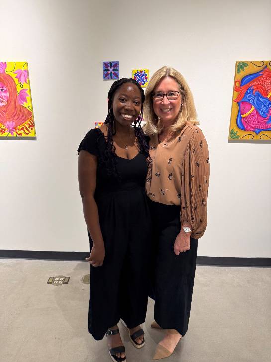 Terri Schieder and Suelyan Jones