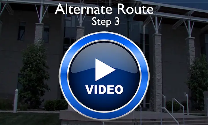 Step 3: How to Apply to the two year, 350 hour graduate program