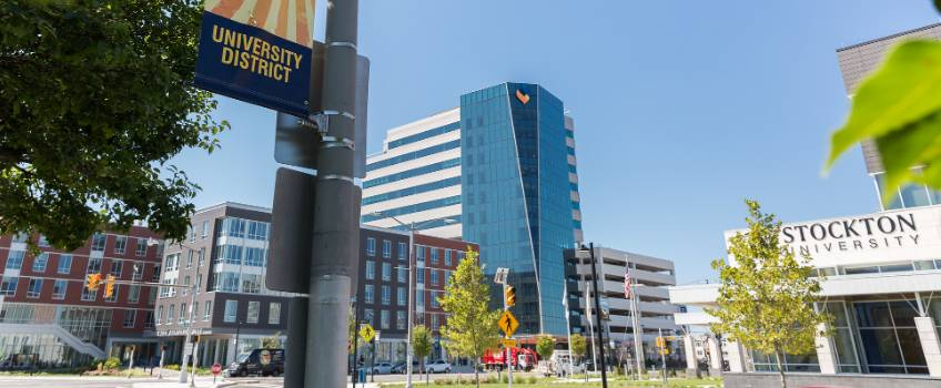 The Atlantic City Campus viewed from the street