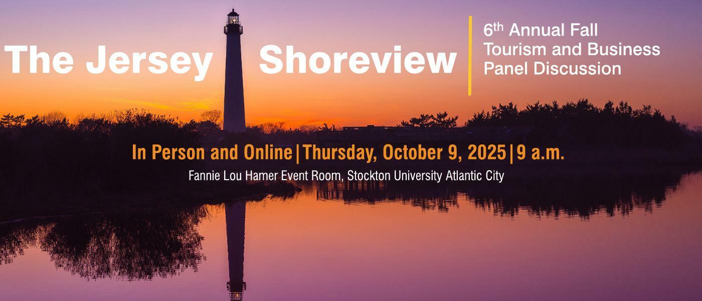 6th annual Jersey Shoreview offered online and in-person Thursday, October 9, 2025 at 9am