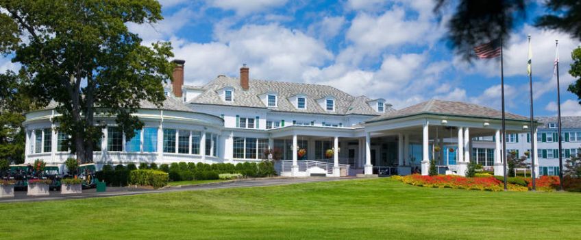 Shoreview Hotel Exterior on a Sunny Day