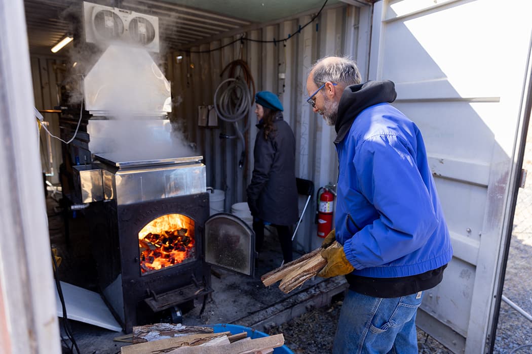 Stockton Maple Project's sugar shack