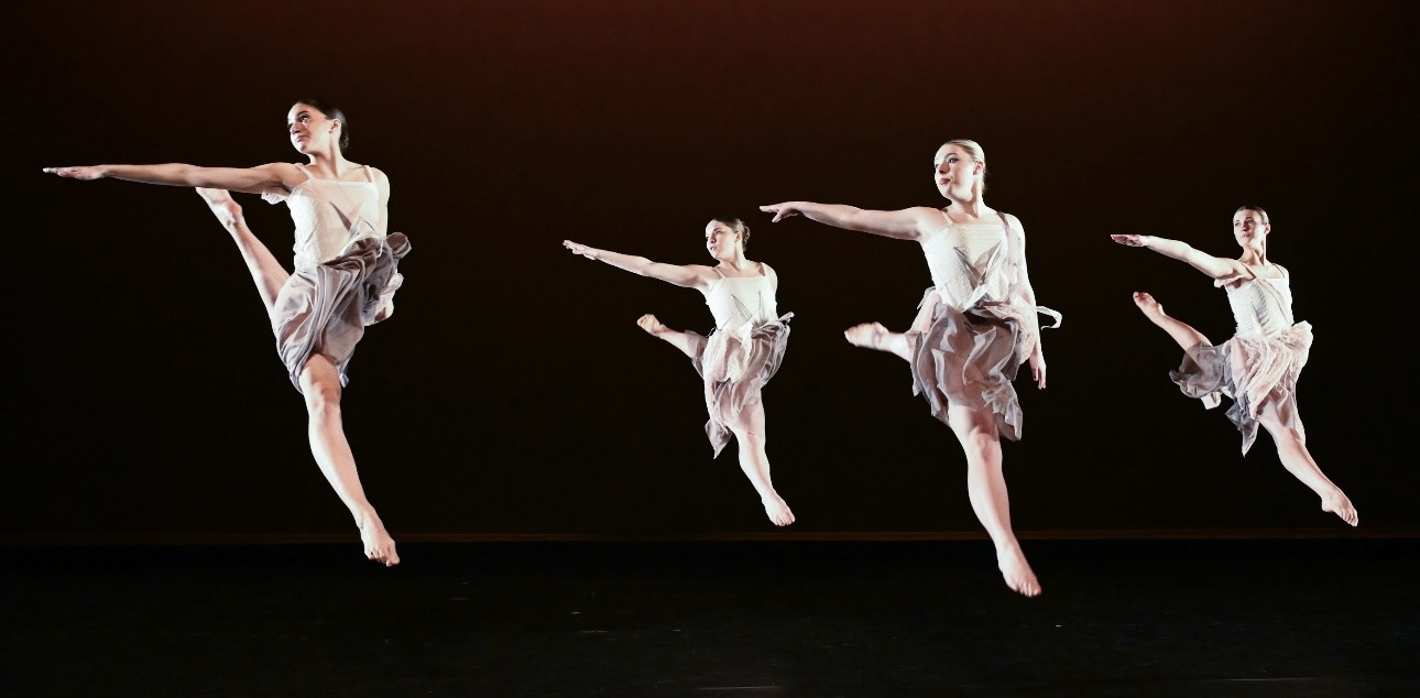 dance students performing Sixth Breath
