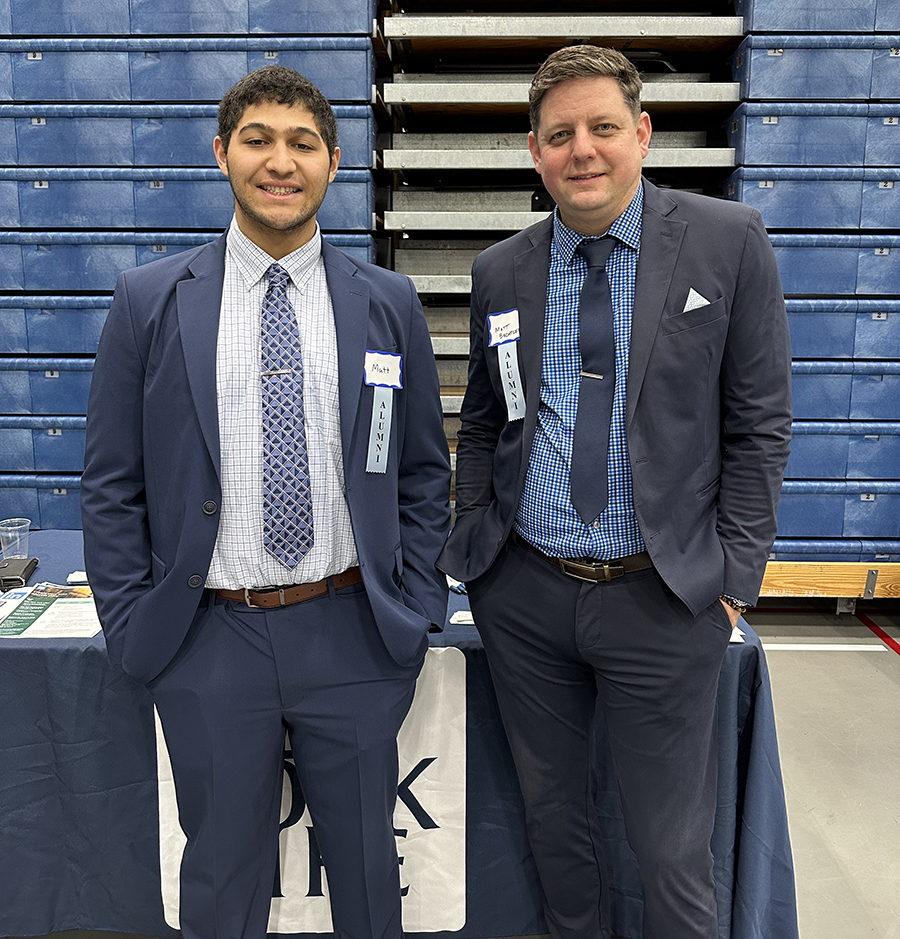 Stockton alums Matthew Moore and Matthew Bechtler of New York Life