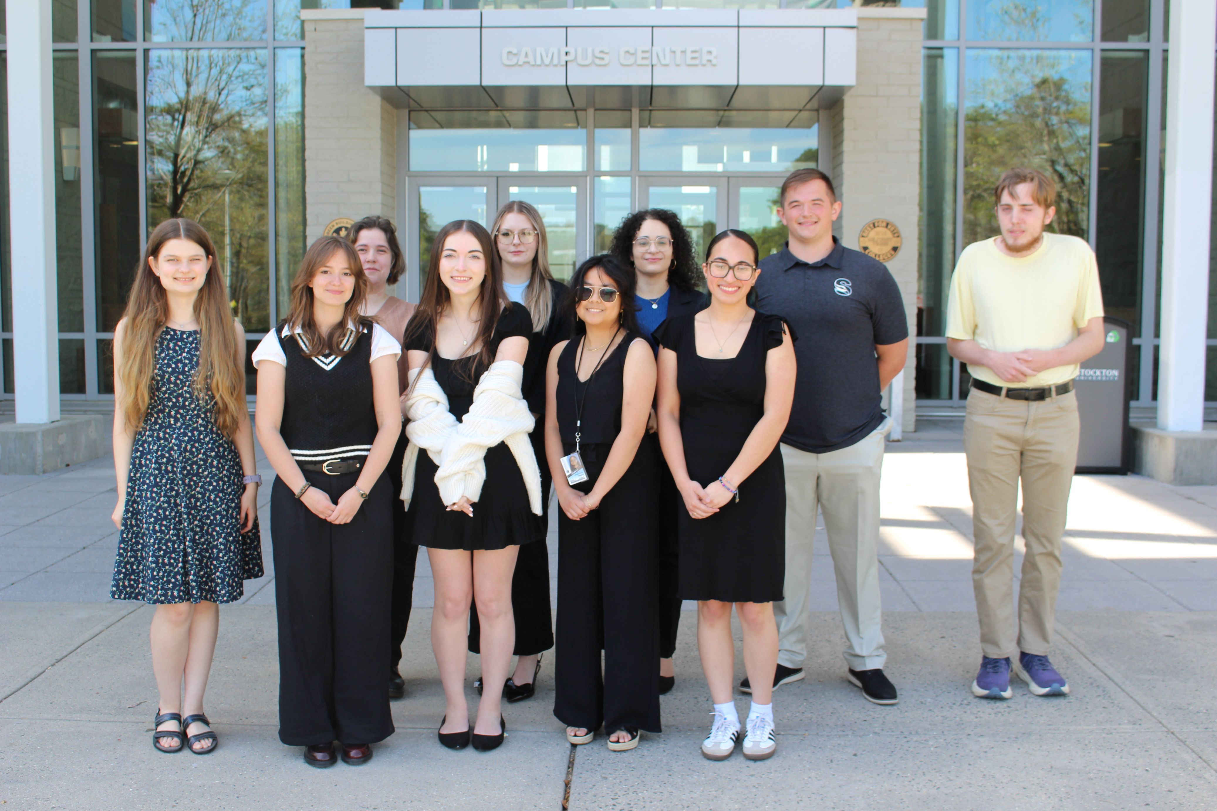 Psi Chi Inductees group photo 2026