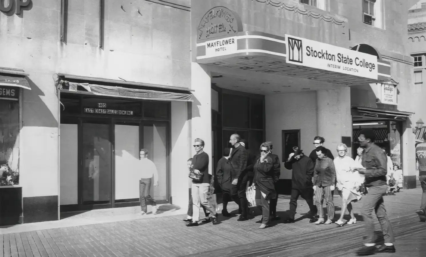Stockton College in 1971
