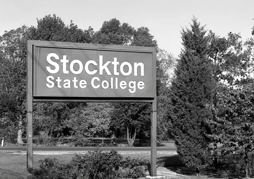College Drive in 1977
