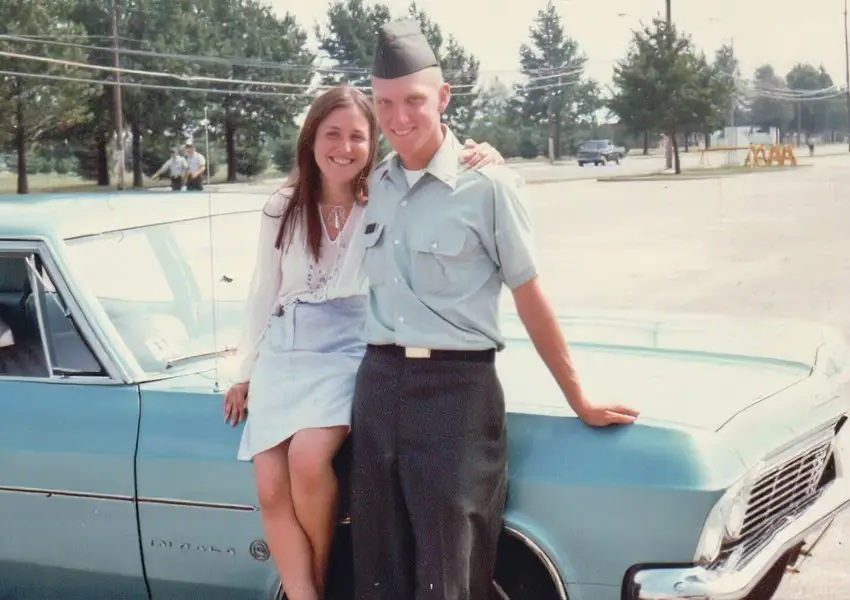 Walter ’81  & Andrea (Gunther) Cuje in 1981