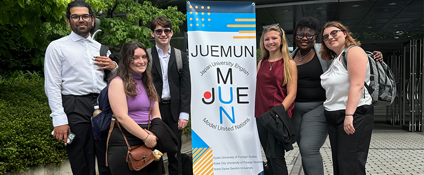Stockton Model UN students in Japan