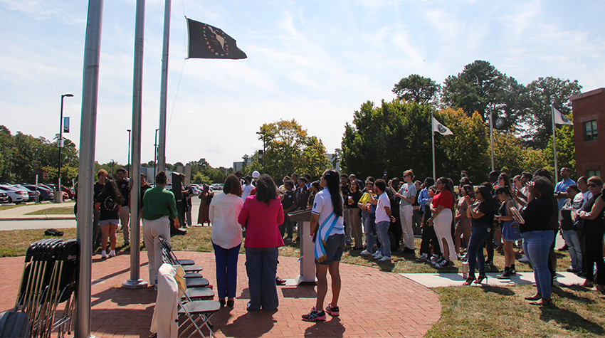 flag-raising