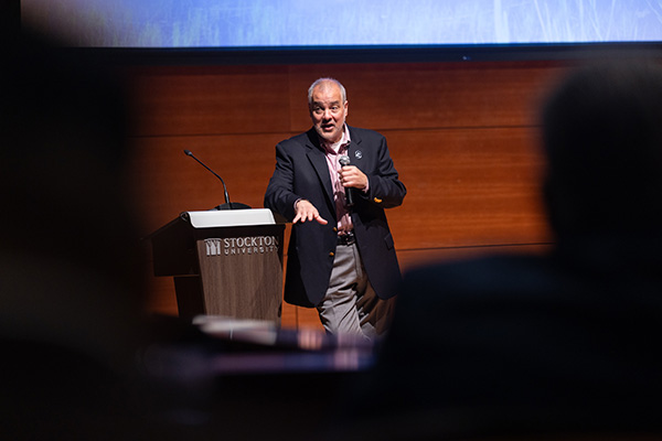 President Bertolino gives state of university