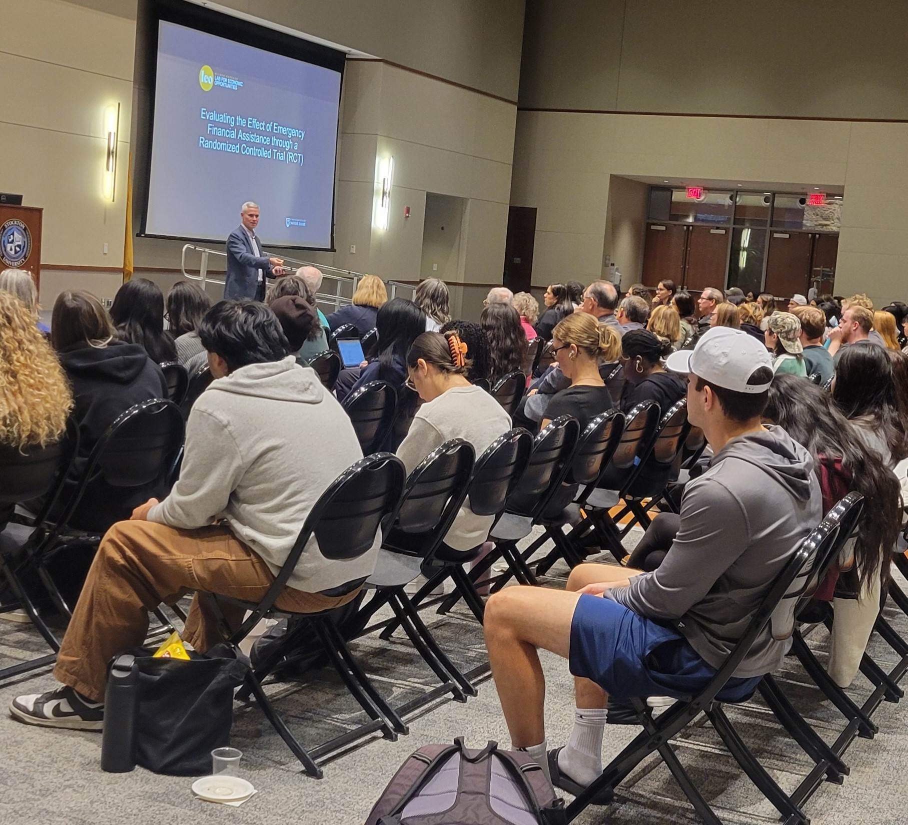 Jim Sullivan gives lecture