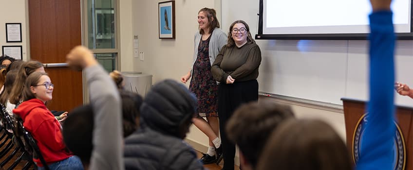 presenters at School of Education Conference