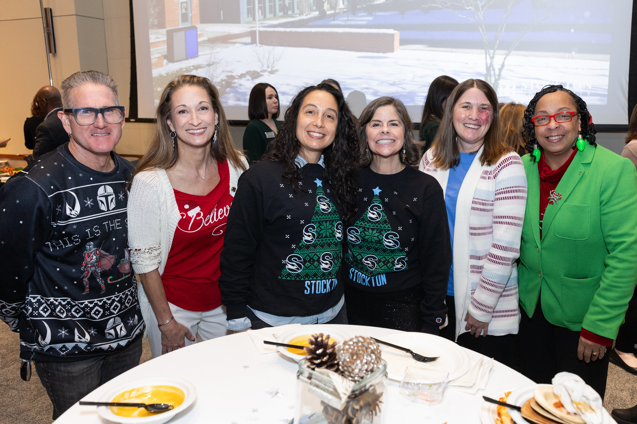 holiday party 2025 faculty at holiday party