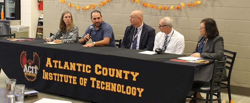 A panel of experts from Stockton University and ACIT gathered at ACIT