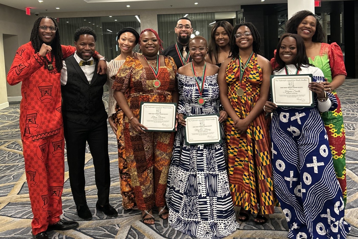 students and staff at NCBS Conference 