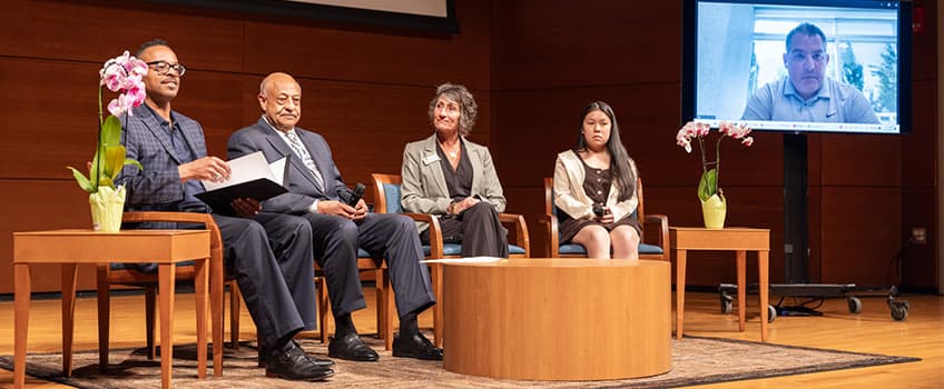 panelist at Vera King Farris documentary 