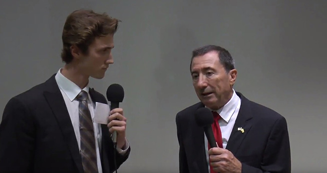 student and politican